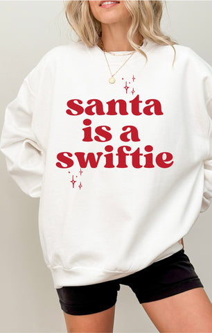 Santa Is A Swiftie Crewneck