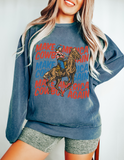 Make America Cowboy Again Western Aesthetic Sweatshirt