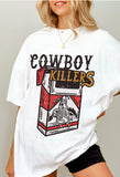 Cowboy Killers Western Graphic Tee Shirt Dress