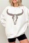 Vintage Cowboy Bull Skull Nashville Rodeo Shirt