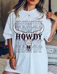 Vintage Cowboy Bull Skull Tshirt Dress