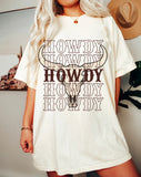 Vintage Cowboy Bull Skull Tshirt Dress