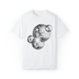 Disco Ball Tshirt Comfort Colors Mirrorball Tshirt Dress