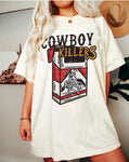 Cowboy Killers Western Graphic Tee Shirt Dress