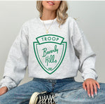 Troop Beverly Hills Pink Crewneck Sweatshirt