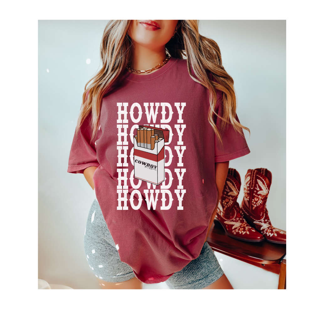 howdy t shirt dress Women's Vintage Howdy T-Shirt Dress | Blue B