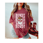 Comfort Colors Howdy  Western Graphic T-Shirt Dress